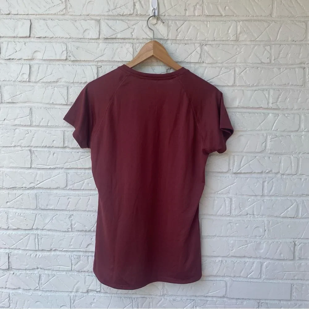 North Face Shirt Womens Medium Short Sleeve Lightweight Crew Neck Flashdry - Picture 3 of 4